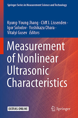 Couverture cartonnée Measurement of Nonlinear Ultrasonic Characteristics de 