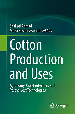 Livre Relié Cotton Production and Uses de 