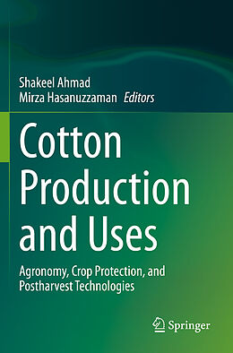 Couverture cartonnée Cotton Production and Uses de 