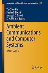 eBook (pdf) Ambient Communications and Computer Systems de 