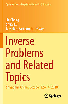 Couverture cartonnée Inverse Problems and Related Topics de 