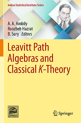 Couverture cartonnée Leavitt Path Algebras and Classical K-Theory de 