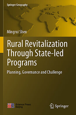 Kartonierter Einband Rural Revitalization Through State-led Programs von Mingrui Shen