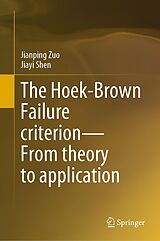 eBook (pdf) The Hoek-Brown Failure criterion-From theory to application de Jianping Zuo, Jiayi Shen