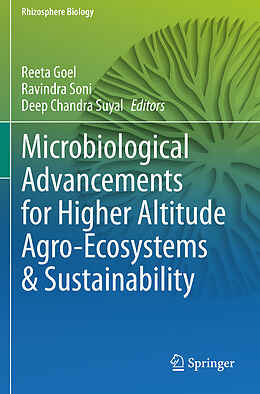 Couverture cartonnée Microbiological Advancements for Higher Altitude Agro-Ecosystems & Sustainability de 