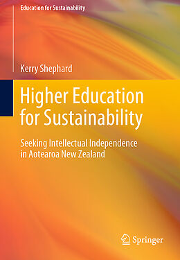 Couverture cartonnée Higher Education for Sustainability de Kerry Shephard