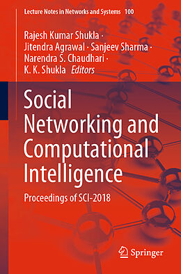 Couverture cartonnée Social Networking and Computational Intelligence de 