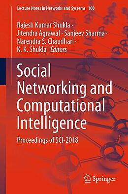 eBook (pdf) Social Networking and Computational Intelligence de 