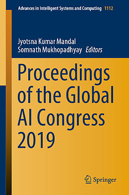 eBook (pdf) Proceedings of the Global AI Congress 2019 de 