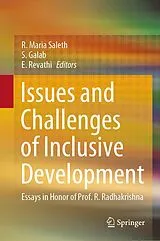 Fester Einband Issues and Challenges of Inclusive Development von