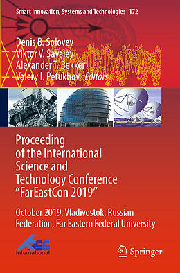 Couverture cartonnée Proceeding of the International Science and Technology Conference "FarEast on 2019" de 