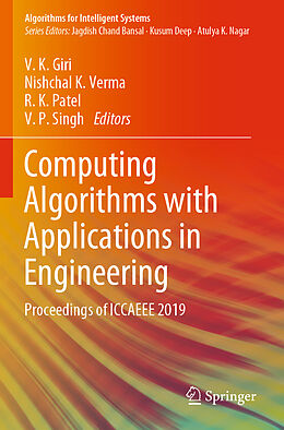 Couverture cartonnée Computing Algorithms with Applications in Engineering de 