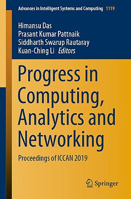 eBook (pdf) Progress in Computing, Analytics and Networking de 