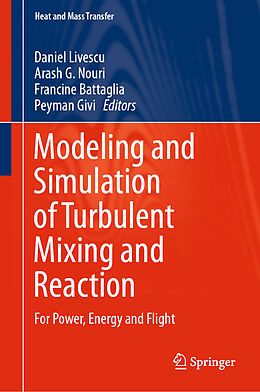 eBook (pdf) Modeling and Simulation of Turbulent Mixing and Reaction de 