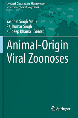 Couverture cartonnée Animal-Origin Viral Zoonoses de 