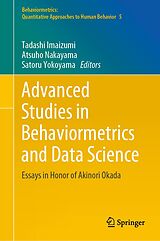 eBook (pdf) Advanced Studies in Behaviormetrics and Data Science de 