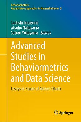 eBook (pdf) Advanced Studies in Behaviormetrics and Data Science de 