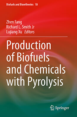 Couverture cartonnée Production of Biofuels and Chemicals with Pyrolysis de 