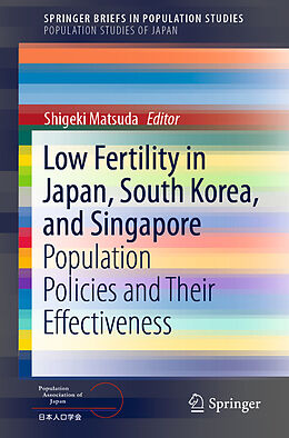 eBook (pdf) Low Fertility in Japan, South Korea, and Singapore de 
