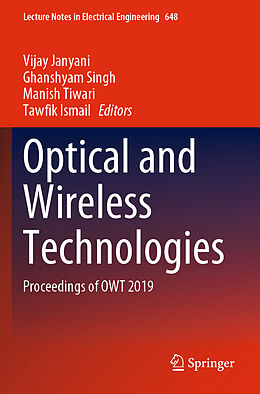 Kartonierter Einband Optical and Wireless Technologies von 