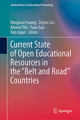 Livre Relié Current State of Open Educational Resources in the  Belt and Road  Countries de 