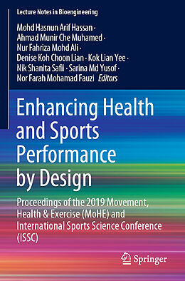 Kartonierter Einband Enhancing Health and Sports Performance by Design von 