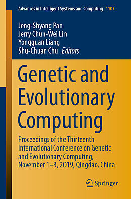 Couverture cartonnée Genetic and Evolutionary Computing de 