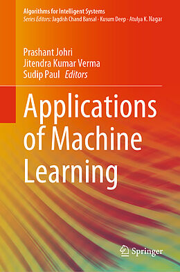 Livre Relié Applications of Machine Learning de 