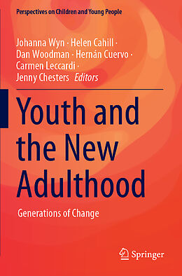 Kartonierter Einband Youth and the New Adulthood von 