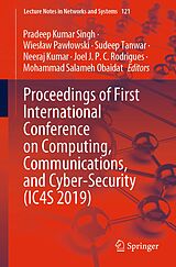 eBook (pdf) Proceedings of First International Conference on Computing, Communications, and Cyber-Security (IC4S 2019) de 