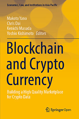 Couverture cartonnée Blockchain and Crypto Currency de 