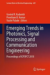 eBook (pdf) Emerging Trends in Photonics, Signal Processing and Communication Engineering de 