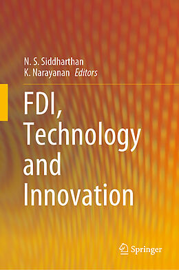 Livre Relié FDI, Technology and Innovation de 