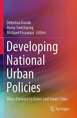 Couverture cartonnée Developing National Urban Policies de 