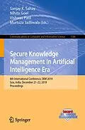 E-Book (pdf) Secure Knowledge Management In Artificial Intelligence Era von 
