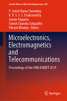 Livre Relié Microelectronics, Electromagnetics and Telecommunications de 