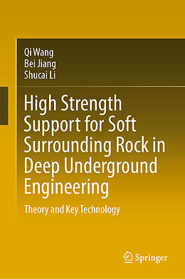 Livre Relié High Strength Support for Soft Surrounding Rock in Deep Underground Engineering de Qi Wang, Shucai Li, Bei Jiang