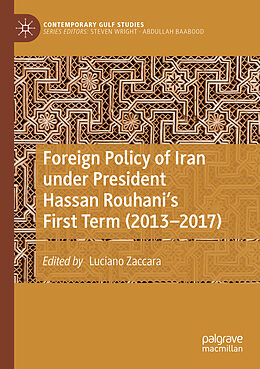 Couverture cartonnée Foreign Policy of Iran under President Hassan Rouhani's First Term (2013 2017) de 