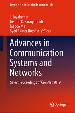 Fester Einband Advances in Communication Systems and Networks von 