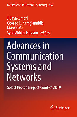 Kartonierter Einband Advances in Communication Systems and Networks von 