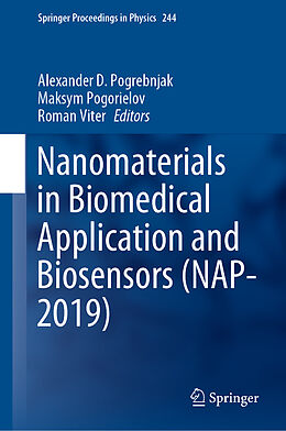 Livre Relié Nanomaterials in Biomedical Application and Biosensors (NAP-2019) de 