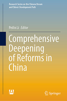 Livre Relié Comprehensive Deepening of Reforms in China de 
