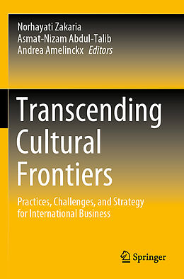 Couverture cartonnée Transcending Cultural Frontiers de 