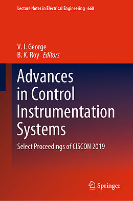 Fester Einband Advances in Control Instrumentation Systems von 