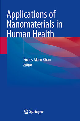 Couverture cartonnée Applications of Nanomaterials in Human Health de 