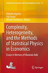 eBook (pdf) Complexity, Heterogeneity, and the Methods of Statistical Physics in Economics de 