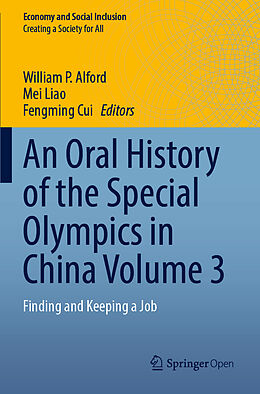 Kartonierter Einband An Oral History of the Special Olympics in China Volume 3 von 