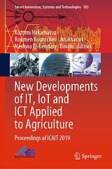 eBook (pdf) New Developments of IT, IoT and ICT Applied to Agriculture de 