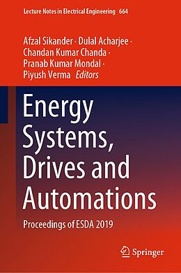 E-Book (pdf) Energy Systems, Drives and Automations von 