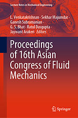 Livre Relié Proceedings of 16th Asian Congress of Fluid Mechanics de 